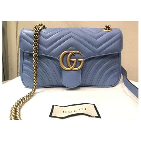 pochette gucci azzurra|gucci leather pouches uk.